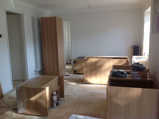 Image of new kitchen units delivery 006 <h2>2014-04-14 - Meanwhile in the kitchen...</h2>